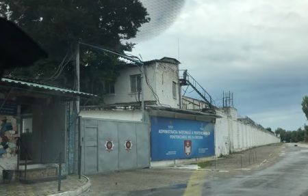 Eingang Gefängnis Nr. 15 in Cricova (Foto VEBO)